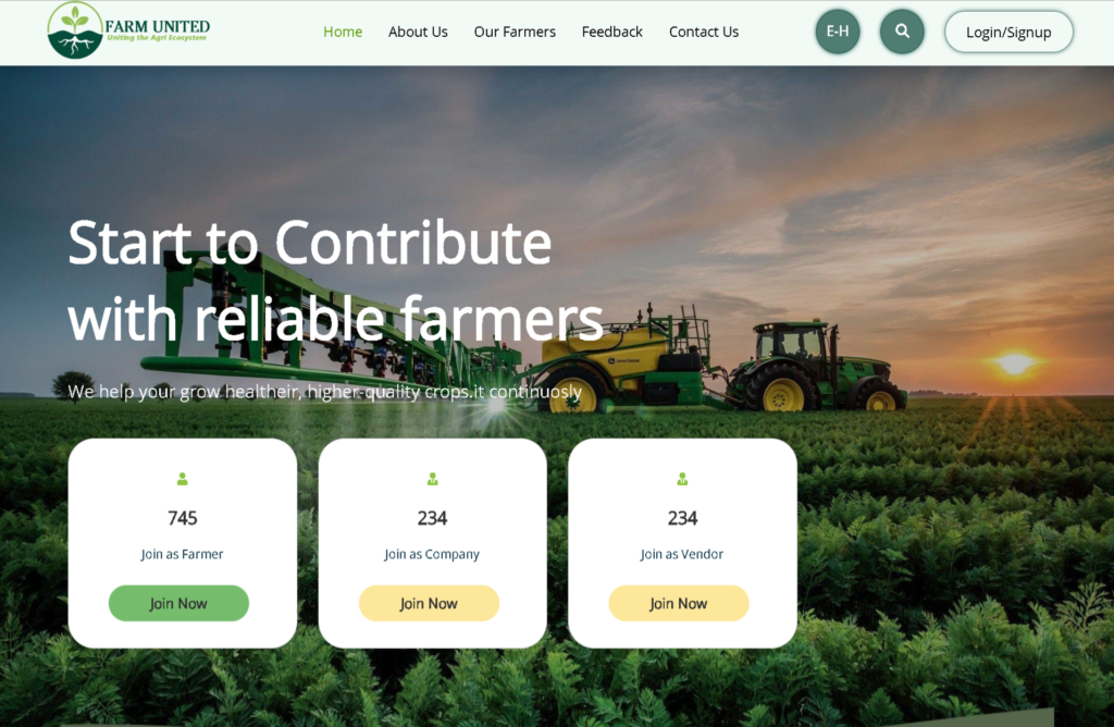 Farm United - Lannet Infotech LLP | App Development & Digital ...